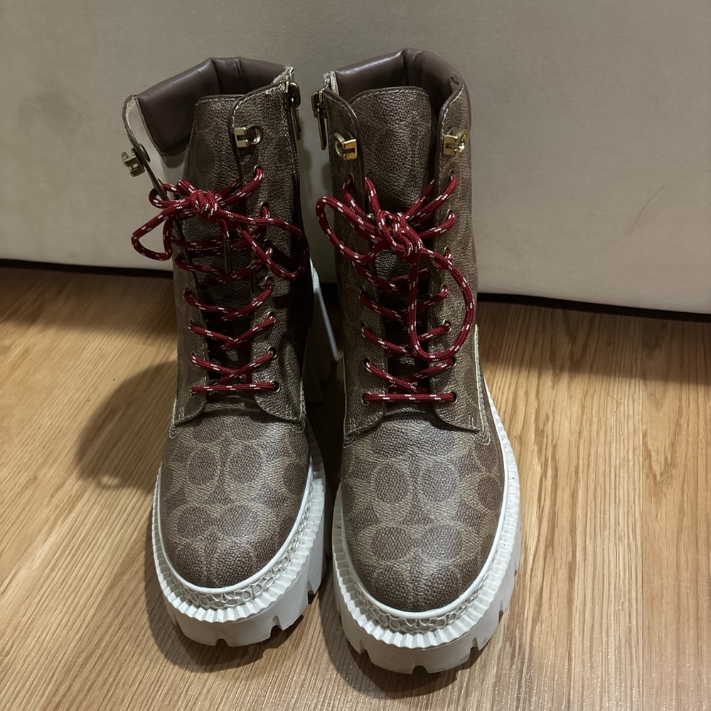 Coach Combat Boots